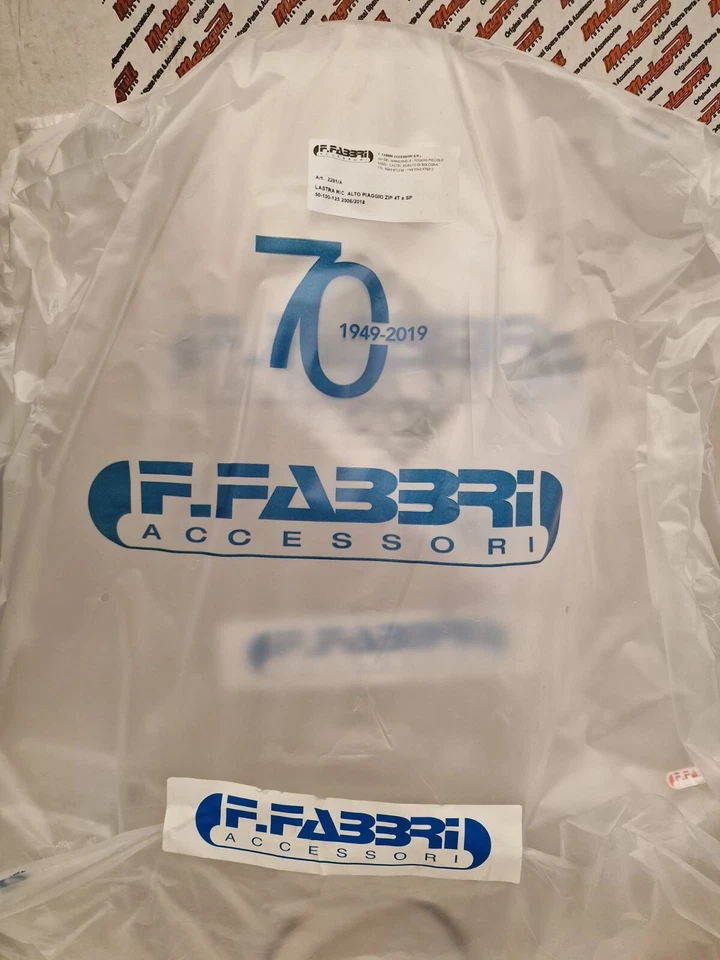 2291A parabrezza trasparente alto Piaggio Zip 4 t e SP 50-100-125  dal 2006/2018 - Immagine 1 di 1