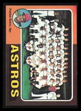 Houston Astros - Preston Gomez TC, MGR, CL 1975 Topps #487  Houston Astros