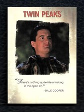 2018 Rittenhouse Archives Twin Peaks Quotable Q15 Rewards Redemption 