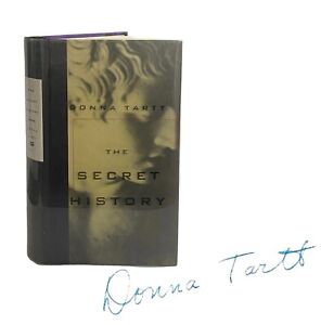 SIGNED, Donna Tartt, The Secret History, 1st edition, dust jacket