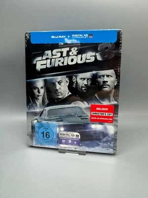 Fast & Furious 8 - The Rock  Statham-Steelbook Blu-ray Neu Ovp - Bild 1 von 2