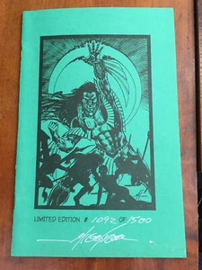 1993 MIKE GRELL SHAMAN'S TEARS  SIGNED PROMO ASHCAN IMAGE COMICS LIMITED EDITION - Picture 1 of 10