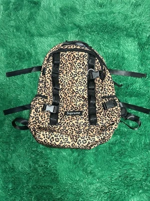 Supreme Leopard Print Backpack (FW20) - Image 1 of 4
