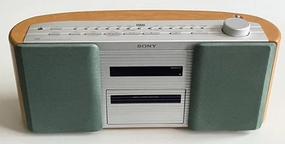 Sony ZS-2000 Personal Audio System FM/AM/LW Radio Vertical CD Player Working - Image 1 of 4