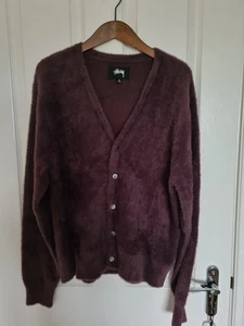 Stussy Shaggy Cardigan Size S - Picture 1 of 6