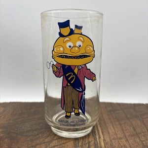 McDonalds Vintage 1979 Sammlerserie "Mayor McCheese" Trinkglas - Bild 1 von 4
