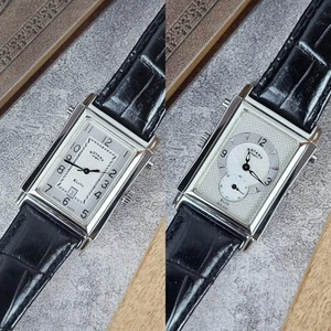 RARE Rotary Elite Two Faces GS00967 Quartz Swiss Made Sapphire Watch Vintage - Picture 1 of 7