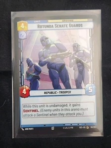Rotunde Senate Guards 63/264 Star Wars Unlimited TCG Karte SEC SECRET OF POWER - Bild 1 von 2