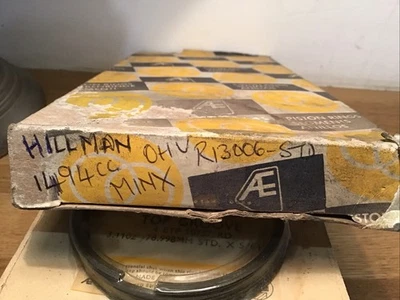 Hillman Minx 1494cc OHV, Std Ring Set (4 Rings Per Piston) 1959/61 - Image 1 of 3