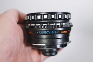 Cineovision Canon K35 FD 20mm T3 rehoused vintage Mitchell BNCR 1980s cine lens - Picture 1 of 14