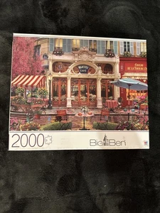 2000 Piece Big Ben Puzzle “Majestic Cafe” 32” X 24” Mint - Picture 1 of 6