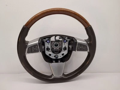 Volante Cadillac CTS 2008-2014 grano madera negro con mandos 25960208 Foto 1 de 4