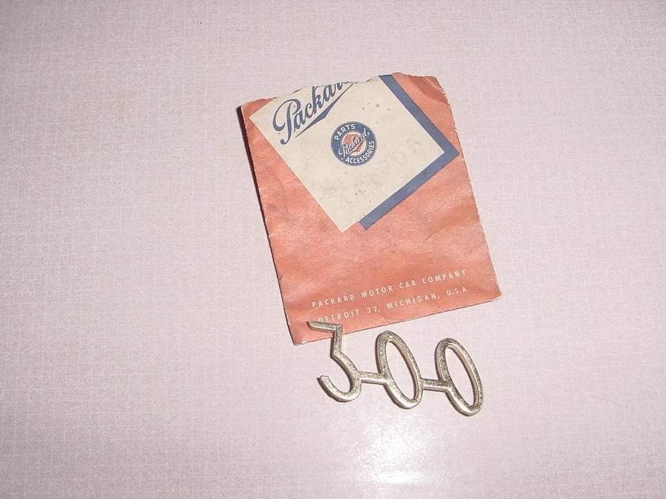 Packard "300" 1953 placa de escritura 441705 nuevo de stock Foto 1 de 1