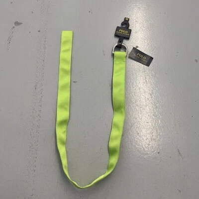 Polo Ralph Lauren Newport Niños Unisex Niños Golf Verde Preppy Cinturón Talla Mediana Foto 1 de 4