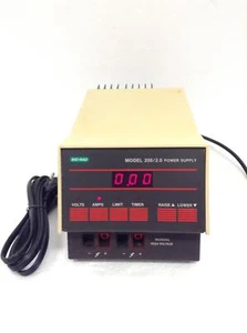 Bio Rad 200-2.0 1200W Electrophoresis Power Supply w/ Power Cord WORKING - Afbeelding 1 van 7