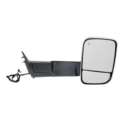 Espejo retrovisor de remolque para Ram 2500 2015 2018 lado del pasajero eléctrico plegable luz de charco térmico Foto 1 de 4
