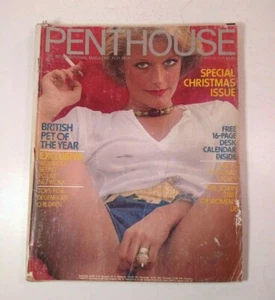 DEC 1976 PENTHOUSE INTERNATIONAL / AMERICA'S SECRET POLICE NETWORK / WOMAN'S LIB - Imagen 1 de 8