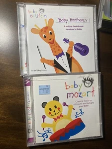 Baby Einstein CD Lot: Baby Beethoven & Baby Mozart Set 2002 OOP Buena Vista Recs - Picture 1 of 8