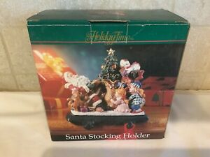 Holiday Time Santa Stocking Holder #97856