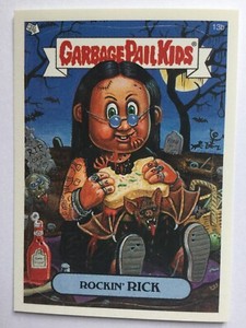 Garbage Pail Kids All New Series 2 Topps Sticker 13b Rockin’ Rick