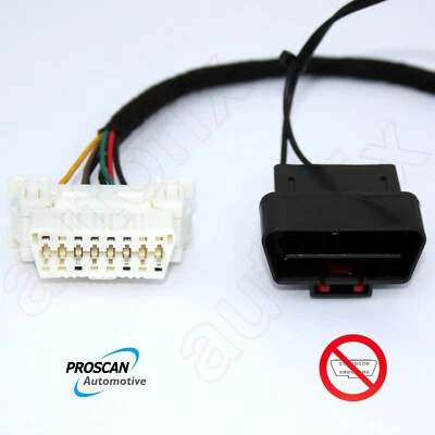 Se adapta a Ford Fiesta 2008-2017 OBD puerto ficticio bloqueo de seguridad antirrobo