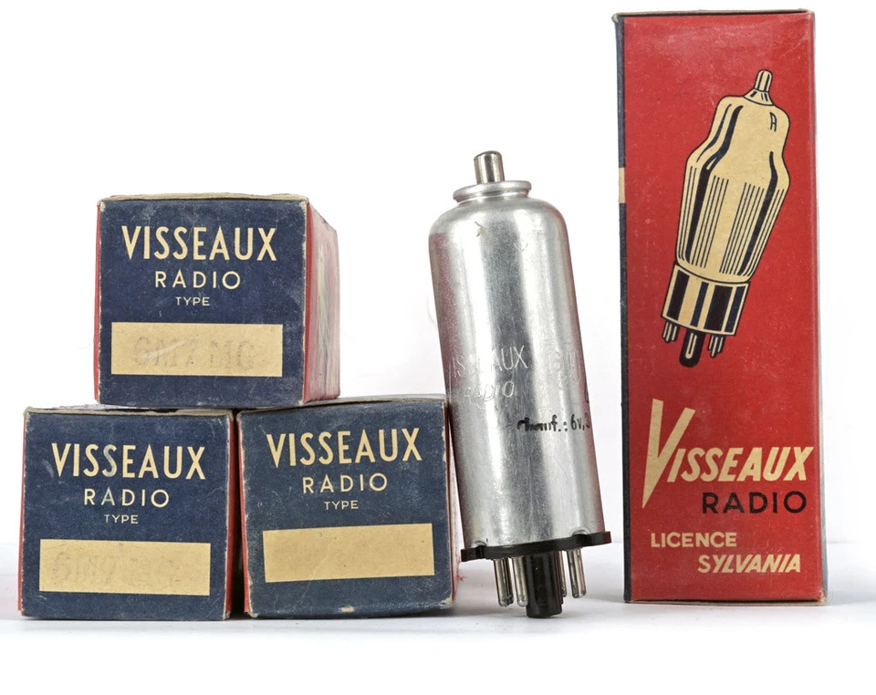 ONE 6M7MG/6M7 VISSEAUX NOS FRANCE Tubo Valvola Tubo Lámpara TSF Valve Foto 1 de 1