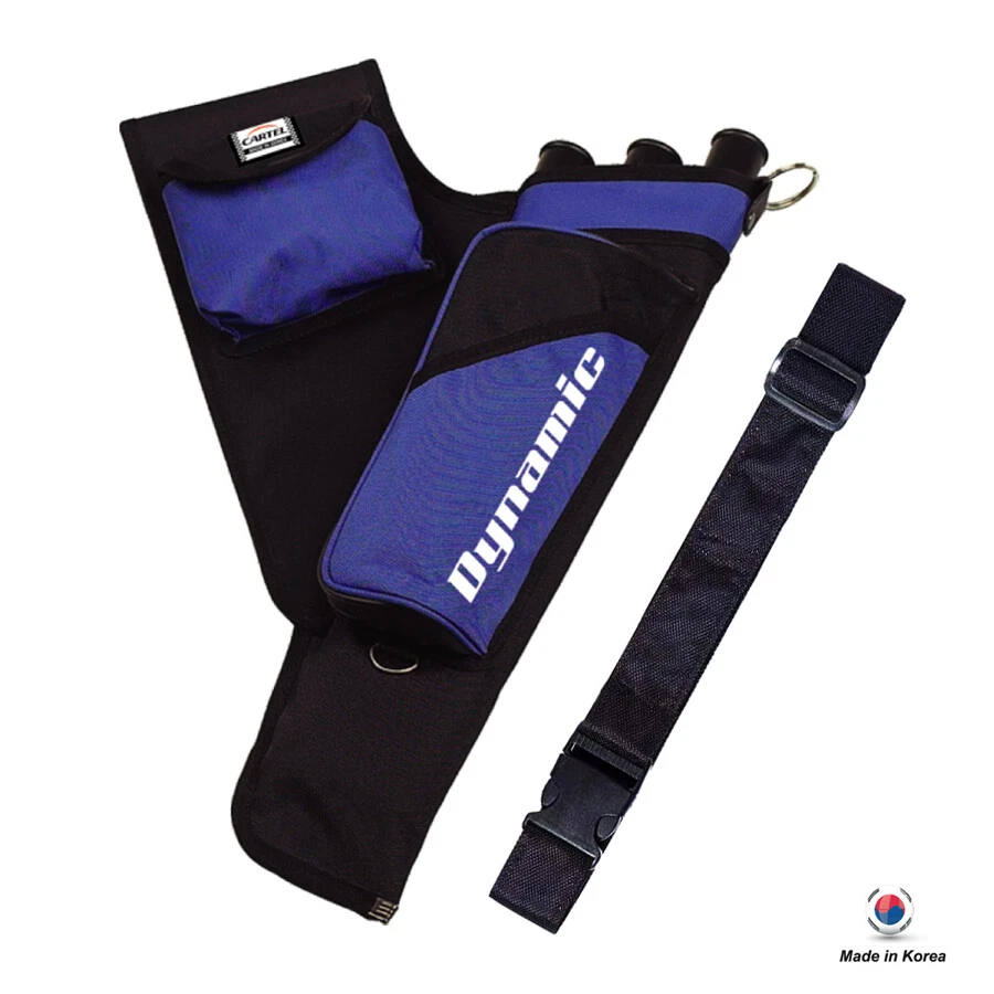 Cartel Archery Dynamic 501 Recurve Bow Hip Quiver 3 Tube - Image 1 of 3