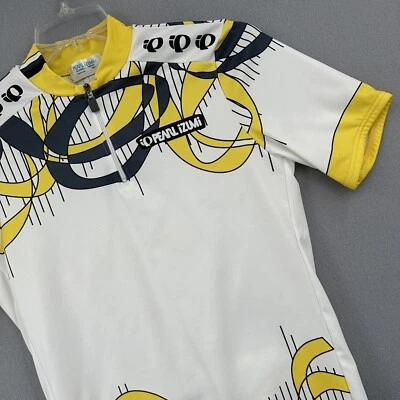Camiseta de Ciclismo Pearl Izumi EE. UU. Adulto Mediana 1/4 Cremallera Manga Corta Camisa Amarilla Foto 1 de 4