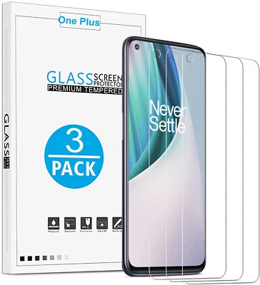 [3-Pack] Tempered Glass Screen Protector for OnePlus Nord N10 5G / N100 / N200 - Image 1 of 4