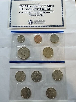 2002 P Uncirculated Mint Set - Image 1 of 2