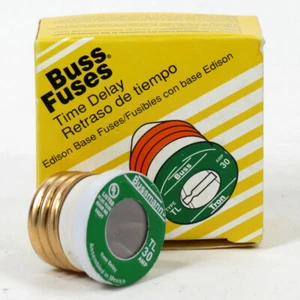 Buss Dual Element Time Delay Fuses 4 Pack S15 SL15 TL15 SL20 SL25 S30 SL30 TL30 - Picture 1 of 25