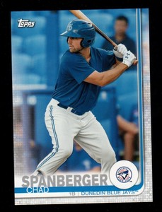 2019 Topps Pro Debut Chad Spanberger Dunedin Blue Jays / Colorado Rockies