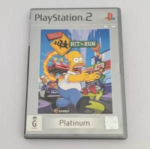 Very Good! Genuine PlayStation 2 PS2 Game Simpsons Hit & Run Complete PAL AUS - Picture 1 of 4