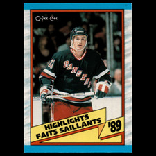 1989 O-Pee-Chee Brian Leetch Sets Rookie Record #326 Near Mint to Mint NM-MT