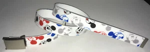 Mickey Mouse BELT Walt Disney Land World Kids Childrens Fun Gift Wish Cartoons - Picture 1 of 3