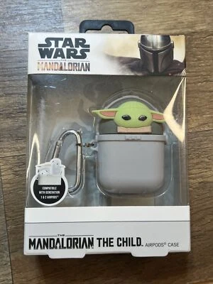 Estuche Star Wars Mandalorian The Child Baby Yoda AirPods 1ª / 2ª Generación NUEVO Foto 1 de 4