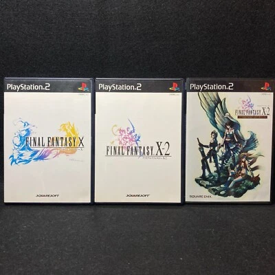 PS2 FINAL FANTASY X & X-2 & X-2 International, PlayStation2 NTSC-J fromJapan - Image 1 of 4