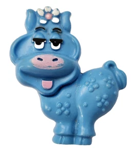 Avon DUFTGLACE Pin Vintage BLUE MOO COW 1973 festes Parfum LEER sehr guter Zustand - Bild 1 von 3