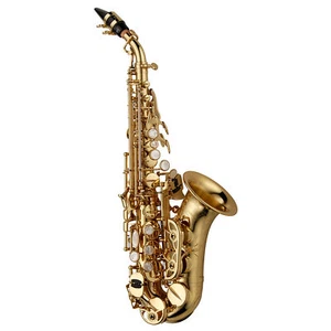Yanagisawa SCWO10 Curved Soprano Saxophone Yellow Brass - Picture 1 of 4