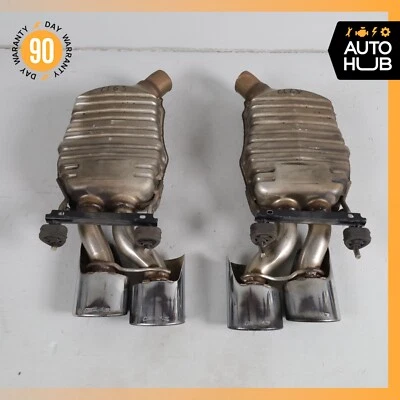 08-10 Juego de puntas silenciadores de escape Mercedes W216 CL63 S63 AMG fabricante de equipos originales Foto 1 de 4