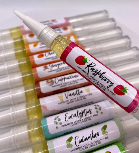 Cuticle Oil Pen - 3ml - 50+ Scents available - UK Handmade - NEW - Bliss Beauty