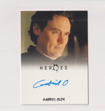 GABRIEL OLDS AUTOGRAPH 2010 HEROES "AGENT TAUB /SYLAR" AUTO RITTENHOUSE ARCHIVES