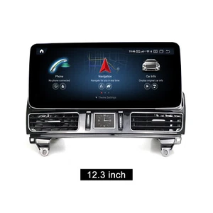 12.3" Android 13 Screen CarPlay GPS For Mercedes ML W166 GL X166 Navigation 128G - Picture 1 of 8