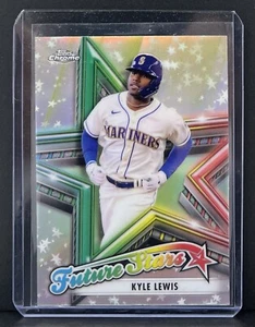 Topps Chrome Future Stars 2021 Kyle Lewis RC #FS-3 Seattle Mariners - Imagen 1 de 2