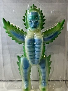 15"x10" GLOW KITTY FIRE 2005 King King  MIRRORMAN MONSTER SUPER 7 - Dragon - Picture 1 of 11