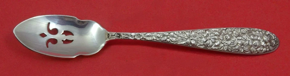 Southern Rose by Manchester Sterling Silver Olive Spoon Pierced Custom Made - Image 1 of 1