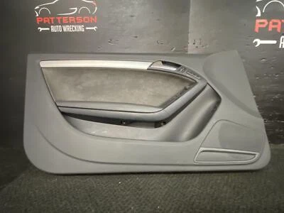 Audi A5 2009 cupé interior del conductor delantero panel de moldura de puerta negro Foto 1 de 4