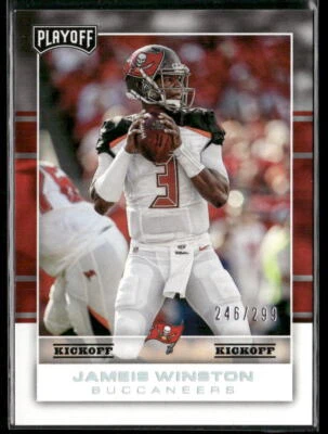 2017 Panini Playoff Jameis Winston 85 Kickoff SN Tampa Bay Buccaneers - Image 1 of 2