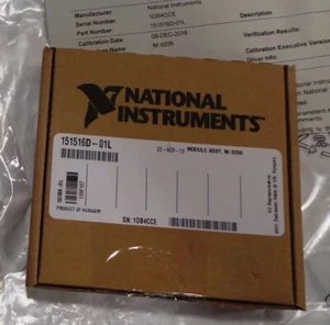 Neu NI-9206 National Instruments 16 Kanal Analogeingang für Brennstoffzelle - Bild 1 von 4