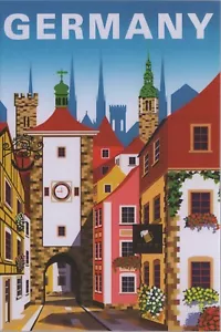 MR ALE Nuove carte immagine di viaggio 2023 ~4""x6""- GERMANIA B1675 - Foto 1 di 2